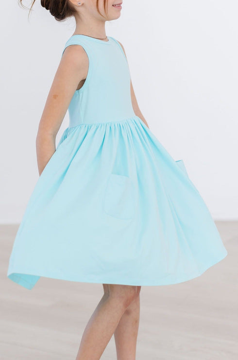 aqua-tank-pocket-twirl-dress Mila &  Rose - Sophia's Style--4T--5